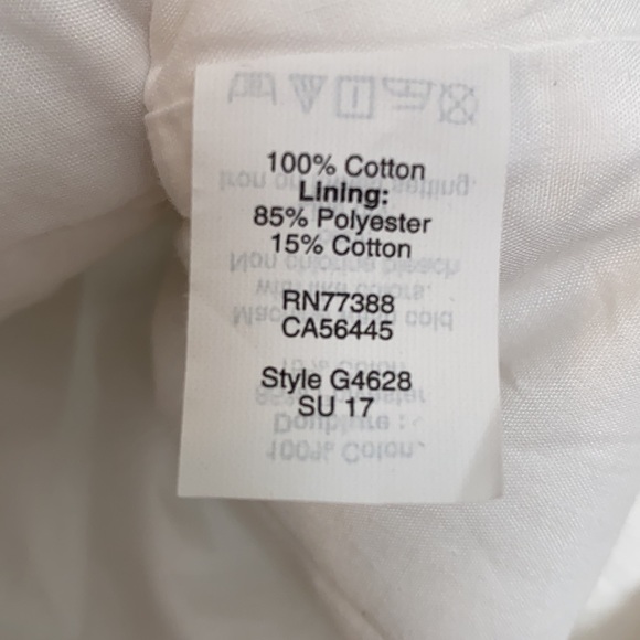 J. Crew Factory textured white skirt - Picture 6 of 6